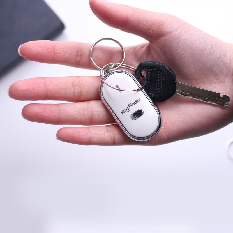Automatic Key Ring New LED whistle control induction key ring Elderly key finder Multi-fu ...